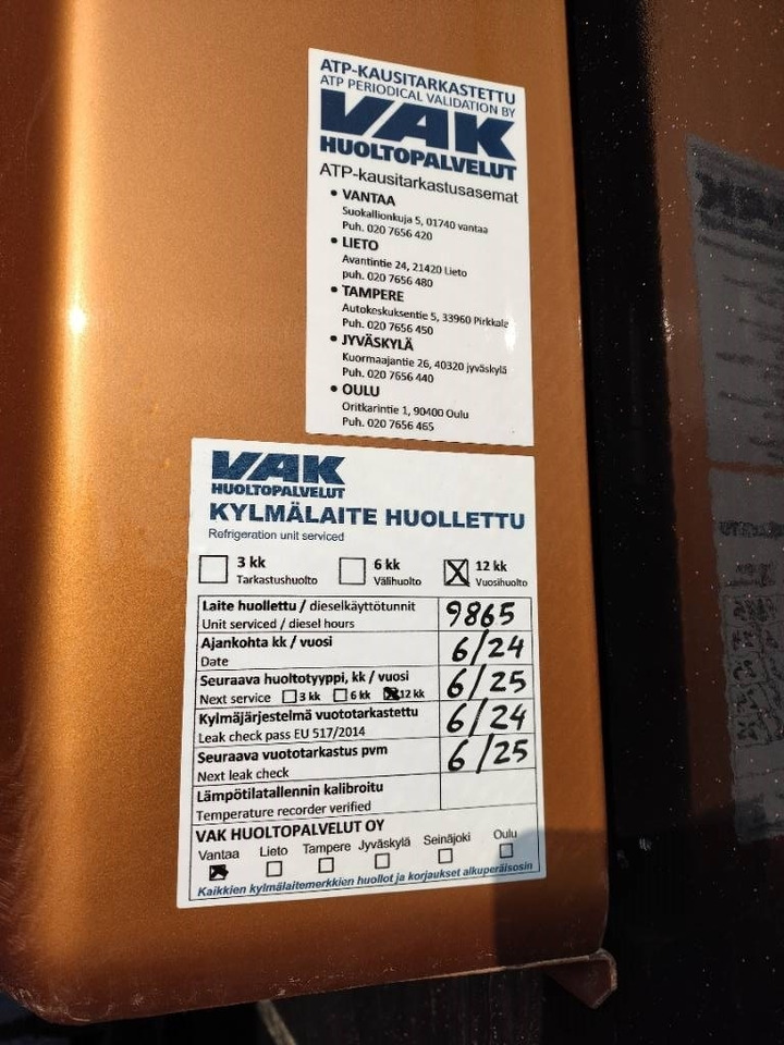 Närko FNA norjan teli,thermoking +takapatteri - مبردة نصف مقطورة: صور 5 Närko FNA norjan teli,thermoking +takapatteri - مبردة نصف مقطورة: صور 5