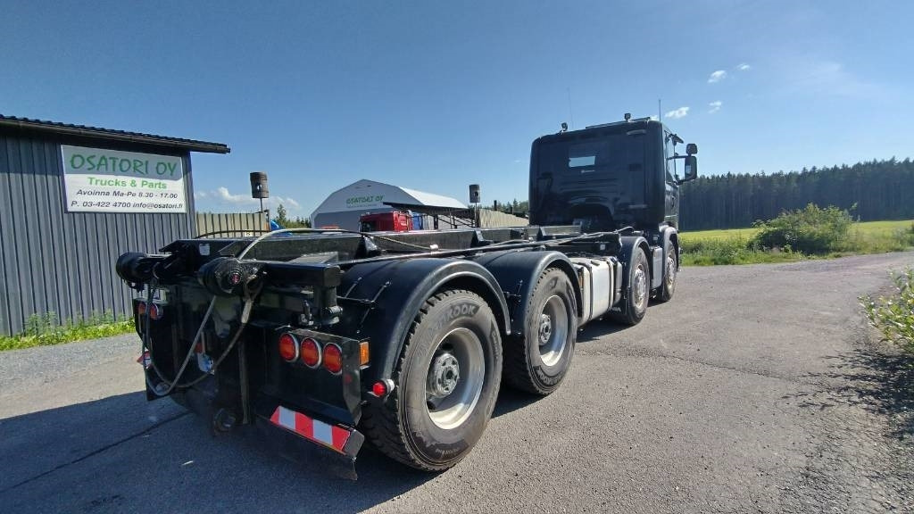 Scania R490 8x4 multilift vaijerilaite,napaperät - شاحنات قابلة للفك شاحنة: صور 5 Scania R490 8x4 multilift vaijerilaite,napaperät - شاحنات قابلة للفك شاحنة: صور 5