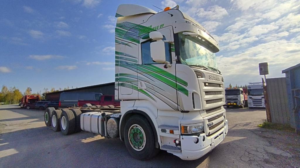 Scania R500 8x4 ilmajousi alusta - الشاسيه شاحنة: صور 1 Scania R500 8x4 ilmajousi alusta - الشاسيه شاحنة: صور 1