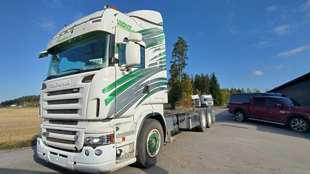 Scania R500 8x4 ilmajousi alusta - الشاسيه شاحنة: صور 2 Scania R500 8x4 ilmajousi alusta - الشاسيه شاحنة: صور 2