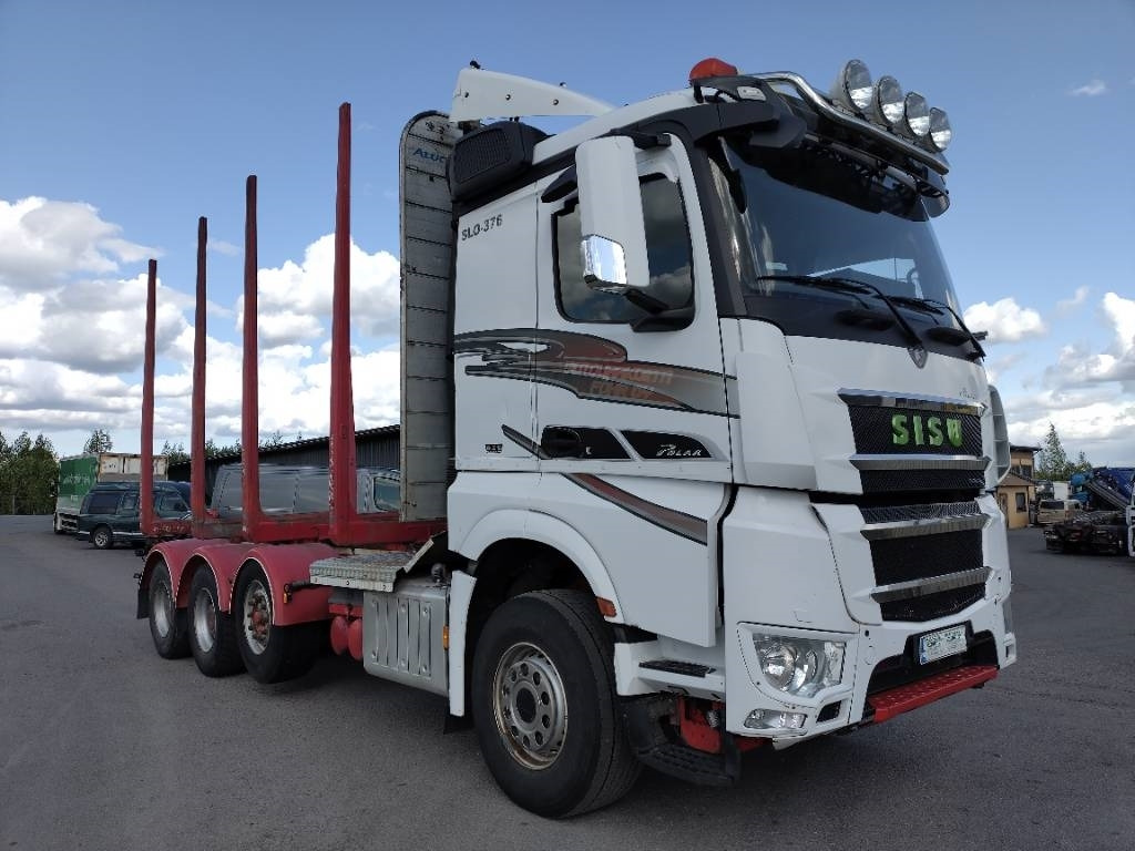 Sisu 625 Polar puuvarustus, trippeli - شاحنة قطع الأشجار: صور 1 Sisu 625 Polar puuvarustus, trippeli - شاحنة قطع الأشجار: صور 1