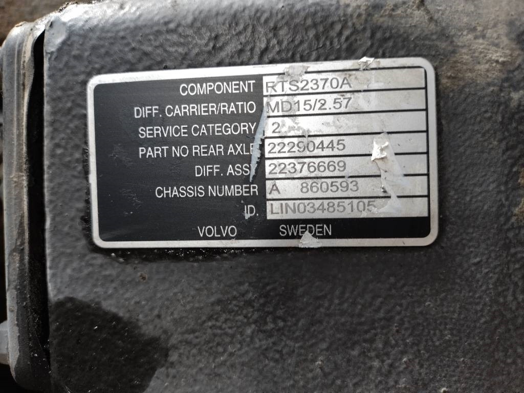 Volvo RTS2370A - المحور و قطع الغيار - شاحنة: صور 2 Volvo RTS2370A - المحور و قطع الغيار - شاحنة: صور 2