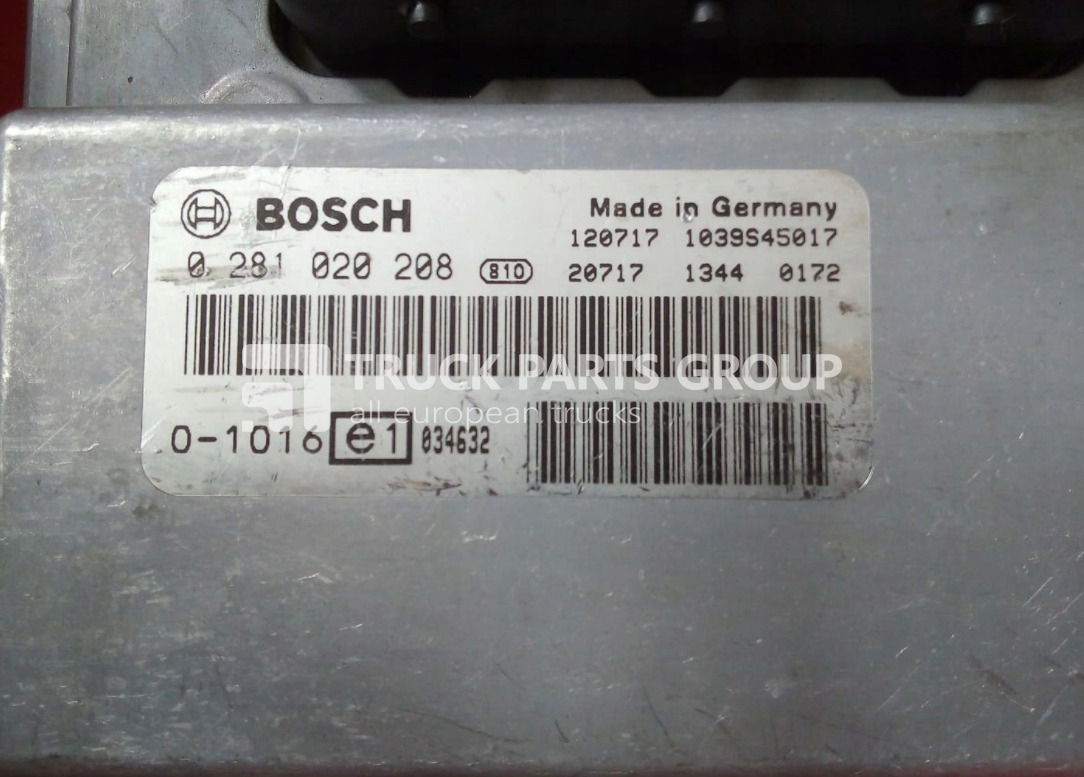 DEUTZ, Fendt, Merlo, Agro special machines, Linde engine control unit, EDC7C32 - 0281020208, ECU, DEUTZ, FENDT, MERLO, LINDE, 0281020070, by BOSCH, 0281020084, 0281020076, NEW HOLLAND 0281020059 - كتلة التحكم - شاحنة: صور 1 DEUTZ, Fendt, Merlo, Agro special machines, Linde engine control unit, EDC7C32 - 0281020208, ECU, DEUTZ, FENDT, MERLO, LINDE, 0281020070, by BOSCH, 0281020084, 0281020076, NEW HOLLAND 0281020059 - كتلة التحكم - شاحنة: صور 1