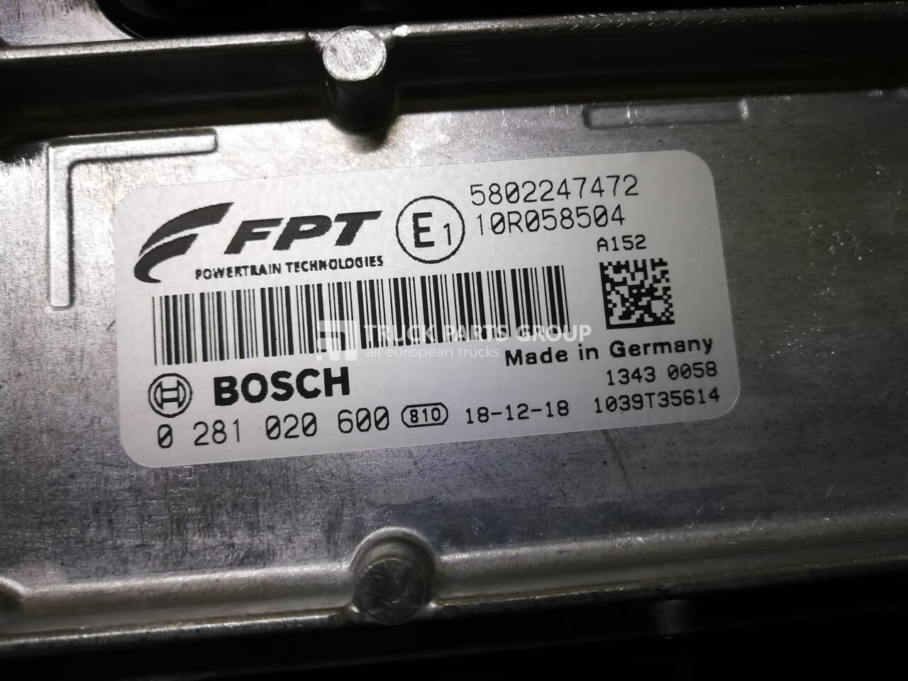 Holland, Valtra Bosch engine control unit, ECU, EDC17CV41 EDC17CV41C 837097168 P1300_2_3_0, EDC17CV41 0281020600 5802247472 - كتلة التحكم - شاحنة: صور 1 Holland, Valtra Bosch engine control unit, ECU, EDC17CV41 EDC17CV41C 837097168 P1300_2_3_0, EDC17CV41 0281020600 5802247472 - كتلة التحكم - شاحنة: صور 1