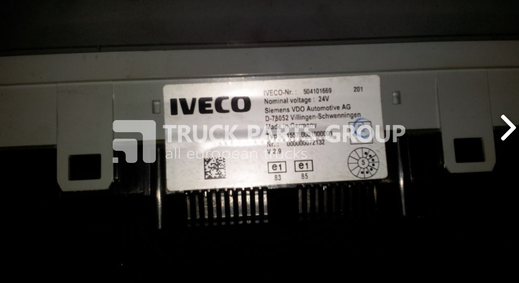 IVECO instrument panel, dashboard, combination kit, 504101669, 5041561 control unit - لوحة القيادة - شاحنة: صور 3 IVECO instrument panel, dashboard, combination kit, 504101669, 5041561 control unit - لوحة القيادة - شاحنة: صور 3