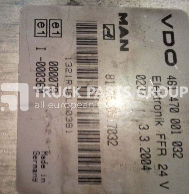 MAN D2866LF28 ECU, EDC BOSCH 0281001761, FFR 81258057032, 5111616711 control unit - كتلة التحكم - شاحنة: صور 3 MAN D2866LF28 ECU, EDC BOSCH 0281001761, FFR 81258057032, 5111616711 control unit - كتلة التحكم - شاحنة: صور 3