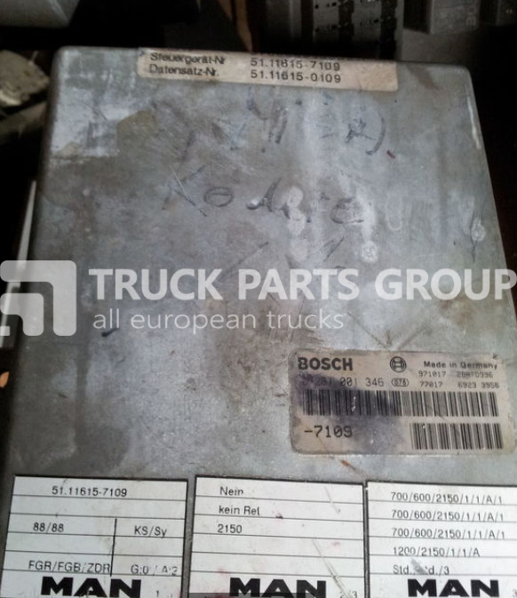 MAN ECU EDC, engine control unit 4 series , L2000, 51116167173, 5111 control unit - كتلة التحكم - شاحنة: صور 5 MAN ECU EDC, engine control unit 4 series , L2000, 51116167173, 5111 control unit - كتلة التحكم - شاحنة: صور 5