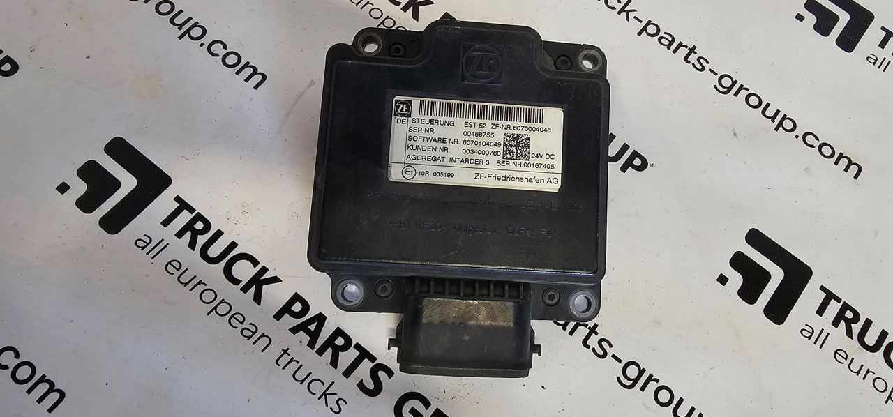 MAN MAN TGX / TGS EURO6 emission intarder3 control, retarder control unit, EST52, EST 52, EST54, EST 54, 6070104049, 6070004046, 00466755, 6070010004, 81258107018, 81258107022, 81258107031, 81258107015, 8 - قطع الغيار - شاحنة: صور 1 MAN MAN TGX / TGS EURO6 emission intarder3 control, retarder control unit, EST52, EST 52, EST54, EST 54, 6070104049, 6070004046, 00466755, 6070010004, 81258107018, 81258107022, 81258107031, 81258107015, 8 - قطع الغيار - شاحنة: صور 1