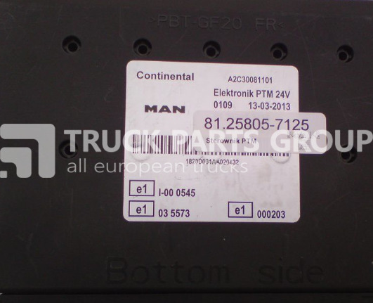 MAN TGX, TGL, TGM, TGL EURO5, EURO6 emission PTM control unit, PTM3, control unit - كتلة التحكم - شاحنة: صور 1 MAN TGX, TGL, TGM, TGL EURO5, EURO6 emission PTM control unit, PTM3, control unit - كتلة التحكم - شاحنة: صور 1
