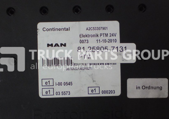 MAN TGX, TGL, TGM, TGL EURO5, EURO6 emission PTM control unit, PTM3, control unit - كتلة التحكم - شاحنة: صور 2 MAN TGX, TGL, TGM, TGL EURO5, EURO6 emission PTM control unit, PTM3, control unit - كتلة التحكم - شاحنة: صور 2