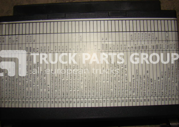 MERCEDES-BENZ Actros, Axor, Atego MP2, MP3, MP4, FR parameter control unit, St control unit - كتلة التحكم - شاحنة: صور 2 MERCEDES-BENZ Actros, Axor, Atego MP2, MP3, MP4, FR parameter control unit, St control unit - كتلة التحكم - شاحنة: صور 2