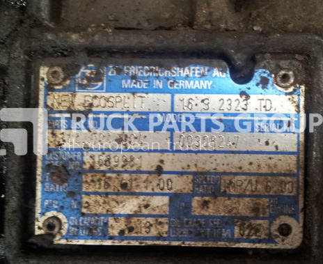 ZF 16S2323 TD gearbox - علبة التروس - شاحنة: صور 2 ZF 16S2323 TD gearbox - علبة التروس - شاحنة: صور 2