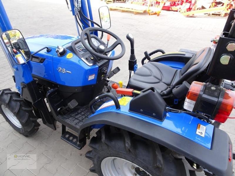 جرار صغير جديد Solis Solis 26 Traktor Trecker Schlepper Bulldog Allrad 26PS NEU: صور 6
