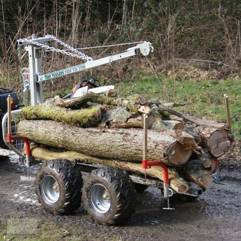 Vemac ATV Quad 2ton Rückewagen Holzrückewagen Forst Kran Traktor - مقطورة الغابات: صور 2 Vemac ATV Quad 2ton Rückewagen Holzrückewagen Forst Kran Traktor - مقطورة الغابات: صور 2