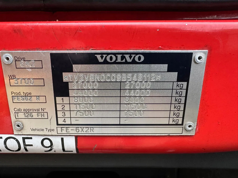 Volvo FE 320 / NL TRUCK / EURO 5 / HIAB MULTILIFT XR 21T / LIKE NEW!! / LOW KM!! / LIFT+STEER AXLE - شاحنة ذات الخطاف: صور 5 Volvo FE 320 / NL TRUCK / EURO 5 / HIAB MULTILIFT XR 21T / LIKE NEW!! / LOW KM!! / LIFT+STEER AXLE - شاحنة ذات الخطاف: صور 5
