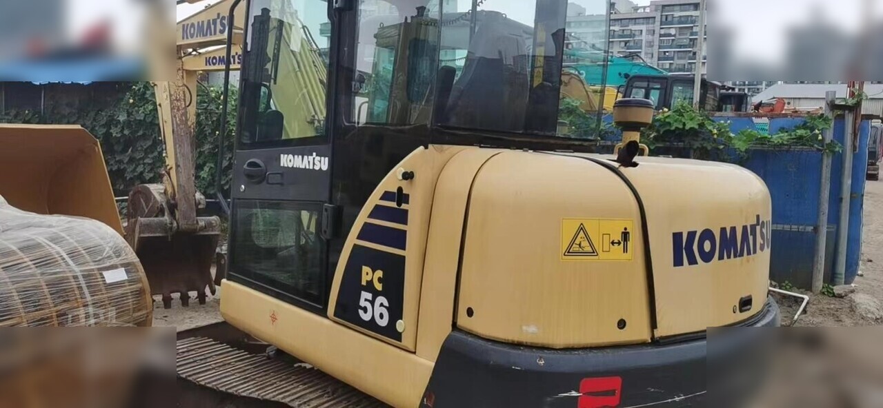 KOMATSU PC56-7 - حفارة مصغرة: صور 1 KOMATSU PC56-7 - حفارة مصغرة: صور 1