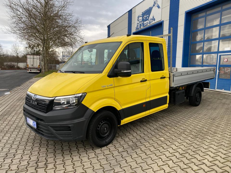 MAN TGE 3.140 Doka Pritsche Lang *STANDHZG* AHK*HECKANTRIEB*1.HAND*INKL.19% MWST*SOFORT!* - الشاحنات الصغيرة المسطحة, الشاحنات الصغيرة كابينة مزدوجة: صور 4 MAN TGE 3.140 Doka Pritsche Lang *STANDHZG* AHK*HECKANTRIEB*1.HAND*INKL.19% MWST*SOFORT!* - الشاحنات الصغيرة المسطحة, الشاحنات الصغيرة كابينة مزدوجة: صور 4