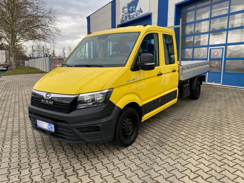 MAN TGE 3.140 Doka Pritsche Lang *STANDHZG* AHK*HECKANTRIEB*1.HAND*INKL.19% MWST*SOFORT!* - الشاحنات الصغيرة المسطحة, الشاحنات الصغيرة كابينة مزدوجة: صور 4 MAN TGE 3.140 Doka Pritsche Lang *STANDHZG* AHK*HECKANTRIEB*1.HAND*INKL.19% MWST*SOFORT!* - الشاحنات الصغيرة المسطحة, الشاحنات الصغيرة كابينة مزدوجة: صور 4