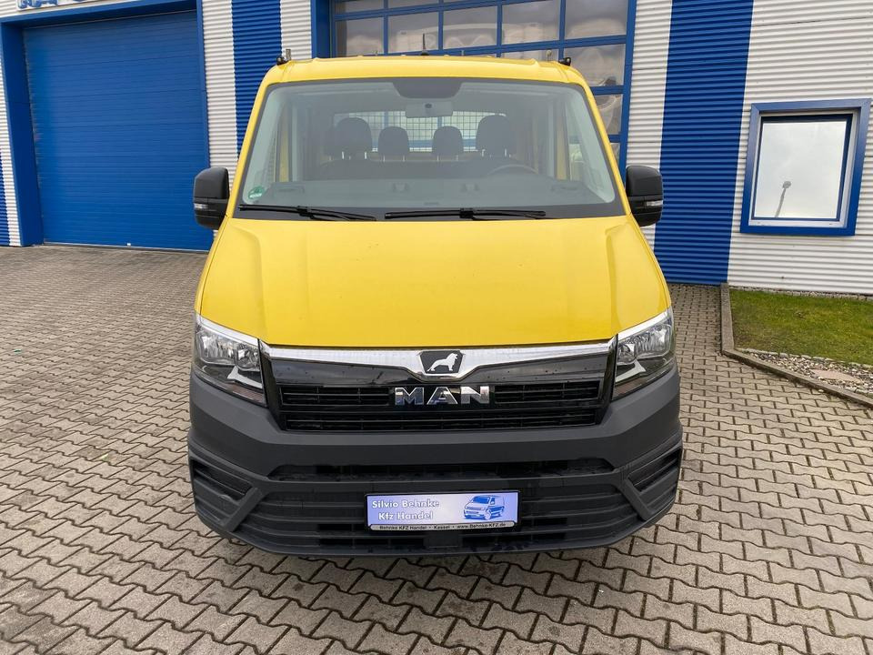 MAN TGE 3.140 Doka Pritsche Lang *STANDHZG* AHK*HECKANTRIEB*1.HAND*INKL.19% MWST*SOFORT!* - الشاحنات الصغيرة المسطحة, الشاحنات الصغيرة كابينة مزدوجة: صور 3 MAN TGE 3.140 Doka Pritsche Lang *STANDHZG* AHK*HECKANTRIEB*1.HAND*INKL.19% MWST*SOFORT!* - الشاحنات الصغيرة المسطحة, الشاحنات الصغيرة كابينة مزدوجة: صور 3