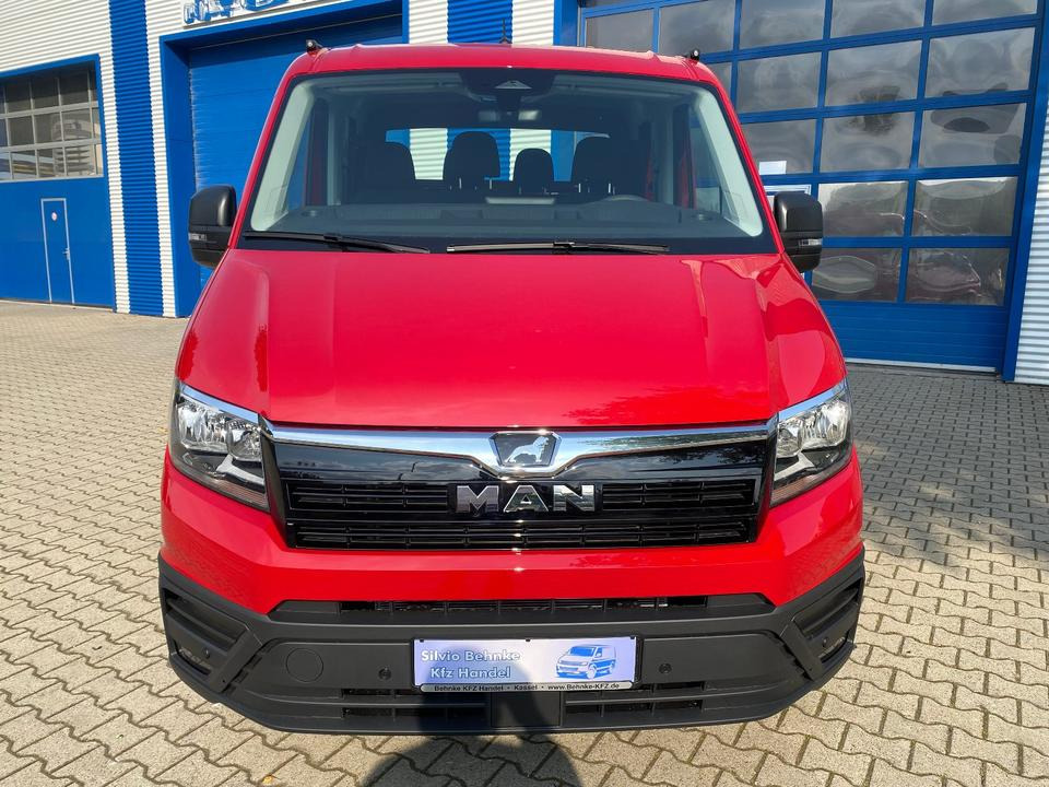 MAN TGE 3.140 Doka Pritsche Next Level *TEMPO*KLIMA*CAM*AHK*APP*PDC*INKL.19% MWST*SOFORT!* - الشاحنات الصغيرة المسطحة, الشاحنات الصغيرة كابينة مزدوجة: صور 4 MAN TGE 3.140 Doka Pritsche Next Level *TEMPO*KLIMA*CAM*AHK*APP*PDC*INKL.19% MWST*SOFORT!* - الشاحنات الصغيرة المسطحة, الشاحنات الصغيرة كابينة مزدوجة: صور 4