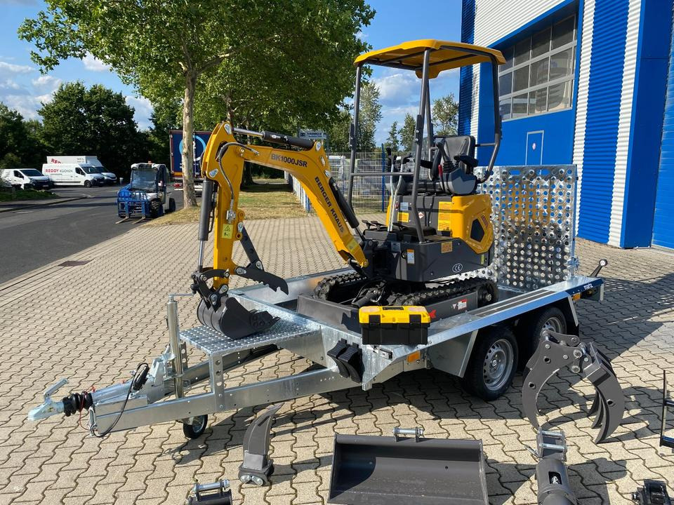 Minibagger BK1000JSR + Tieflader + Zubehör *HERBSTAKTION*INKL.19% MWST*BERGER KRAUS*VERSTELLFAHRWERK* SOFORT!* - حفارة مصغرة: صور 3 Minibagger BK1000JSR + Tieflader + Zubehör *HERBSTAKTION*INKL.19% MWST*BERGER KRAUS*VERSTELLFAHRWERK* SOFORT!* - حفارة مصغرة: صور 3