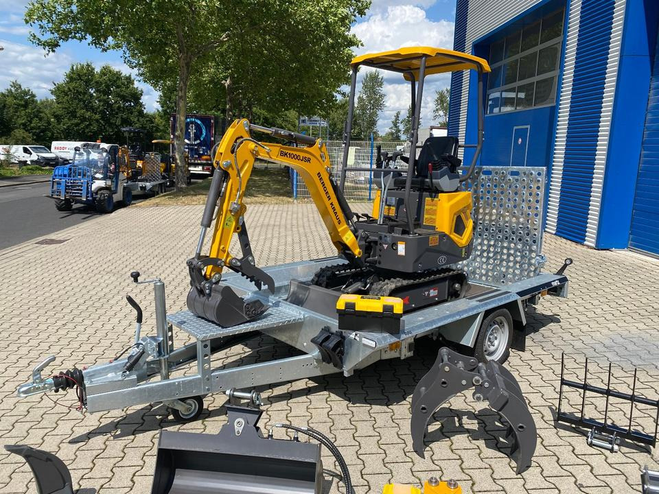 Minibagger BK1000JSR + Tieflader + Zubehör *HERBSTAKTION*INKL.19% MWST*BERGER KRAUS*VERSTELLFAHRWERK* SOFORT!* - حفارة مصغرة: صور 3 Minibagger BK1000JSR + Tieflader + Zubehör *HERBSTAKTION*INKL.19% MWST*BERGER KRAUS*VERSTELLFAHRWERK* SOFORT!* - حفارة مصغرة: صور 3