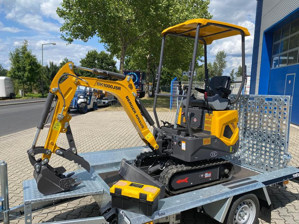 Minibagger BK1000JSR + Tieflader + Zubehör *HERBSTAKTION*INKL.19% MWST*BERGER KRAUS*VERSTELLFAHRWERK* SOFORT!* - حفارة مصغرة: صور 5 Minibagger BK1000JSR + Tieflader + Zubehör *HERBSTAKTION*INKL.19% MWST*BERGER KRAUS*VERSTELLFAHRWERK* SOFORT!* - حفارة مصغرة: صور 5