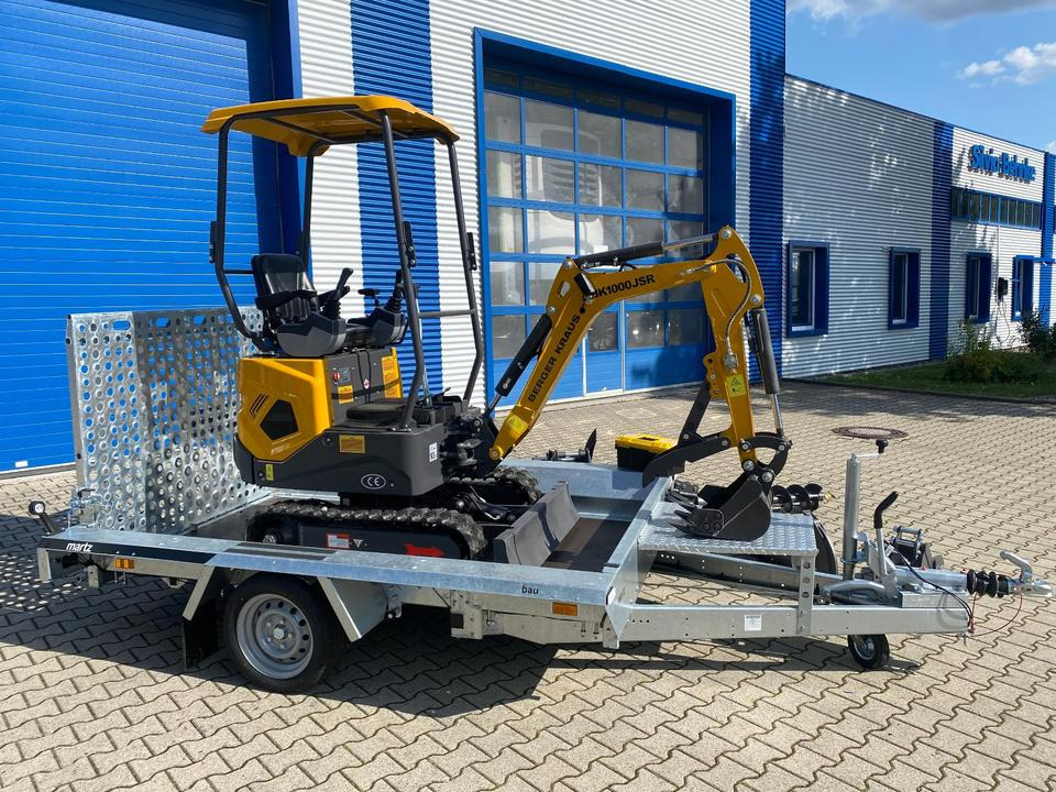 Minibagger BK1000JSR + Tieflader + Zubehör *HERBSTAKTION*INKL.19% MWST*BERGER KRAUS*VERSTELLFAHRWERK* - حفارة مصغرة: صور 5 Minibagger BK1000JSR + Tieflader + Zubehör *HERBSTAKTION*INKL.19% MWST*BERGER KRAUS*VERSTELLFAHRWERK* - حفارة مصغرة: صور 5