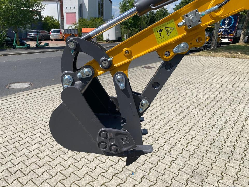 حفارة مصغرة Minibagger BK1000JSR inkl. großem Zubehörpaket *HERBSTAKTION*INKL.19% MWST*BERGER KRAUS* VERSTELLFAHRWERK*SOFORT!*: صور 9