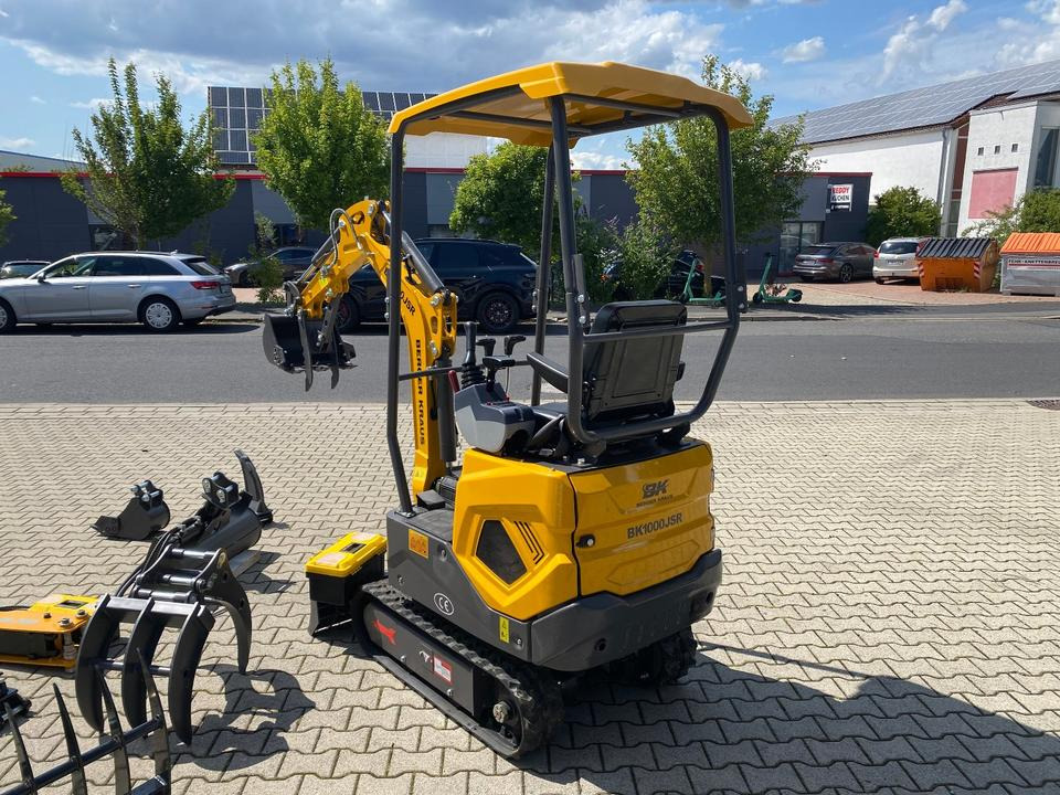 حفارة مصغرة Minibagger BK1000JSR inkl. großem Zubehörpaket *HERBSTAKTION*INKL.19% MWST*BERGER KRAUS* VERSTELLFAHRWERK*SOFORT!*: صور 6