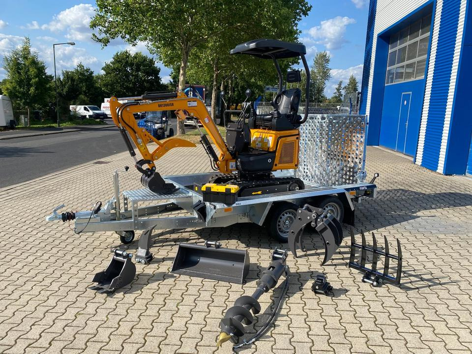 Minibagger BK1300JSR + Tieflader + Zubehör *INKL.19% MWST*BERGER KRAUS*VERSTELLFAHRWERK* KUBOTA*SOFORT!* - حفارة مصغرة: صور 1 Minibagger BK1300JSR + Tieflader + Zubehör *INKL.19% MWST*BERGER KRAUS*VERSTELLFAHRWERK* KUBOTA*SOFORT!* - حفارة مصغرة: صور 1
