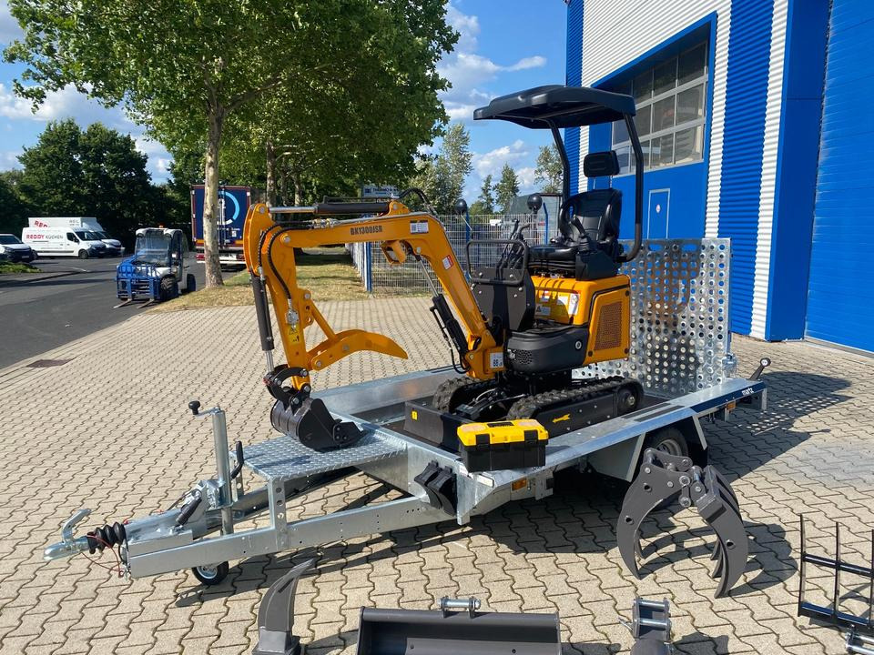 Minibagger BK1300JSR + Tieflader + Zubehör *INKL.19% MWST*BERGER KRAUS*VERSTELLFAHRWERK* - حفارة مصغرة: صور 3 Minibagger BK1300JSR + Tieflader + Zubehör *INKL.19% MWST*BERGER KRAUS*VERSTELLFAHRWERK* - حفارة مصغرة: صور 3