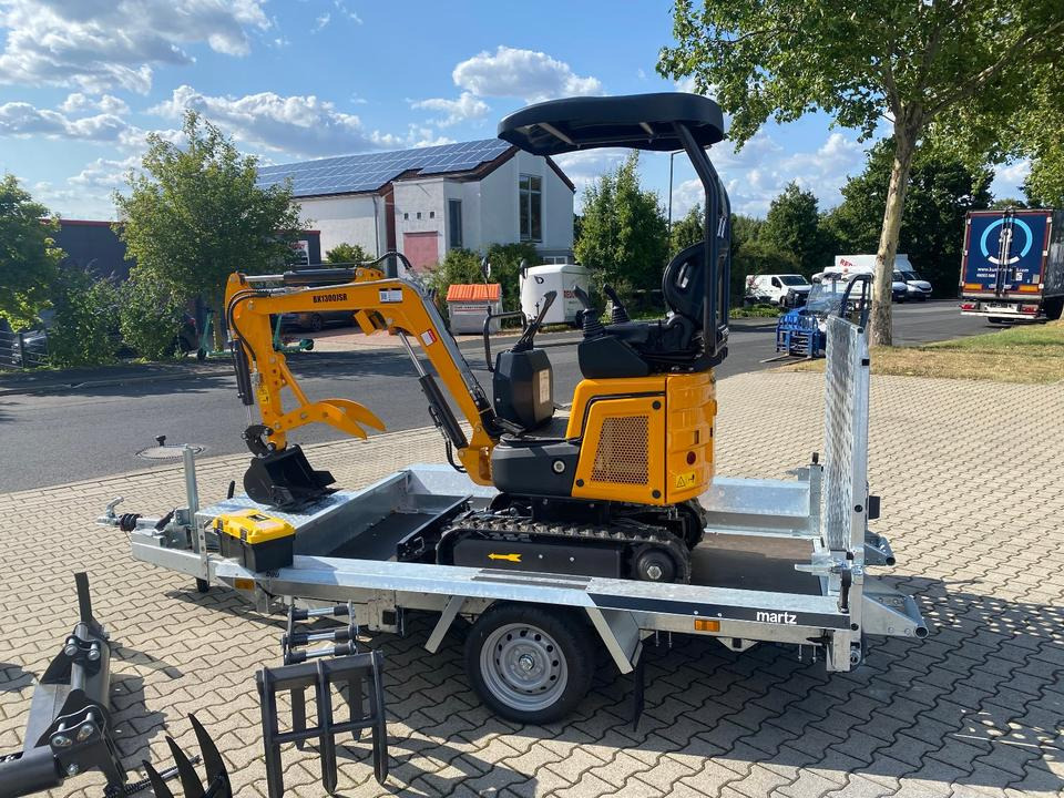 Minibagger BK1300JSR + Tieflader + Zubehör *INKL.19% MWST*BERGER KRAUS*VERSTELLFAHRWERK* - حفارة مصغرة: صور 4 Minibagger BK1300JSR + Tieflader + Zubehör *INKL.19% MWST*BERGER KRAUS*VERSTELLFAHRWERK* - حفارة مصغرة: صور 4