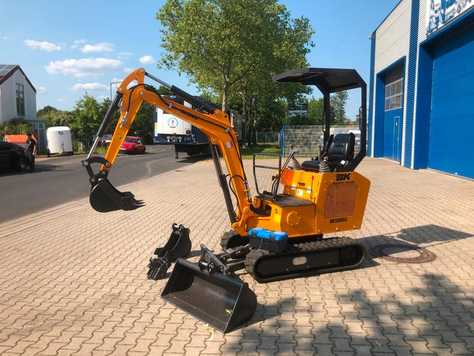 Minibagger BK1500JS *INKL.19% MWST*BERGER KRAUS*KUBOTA *JOYST*SCHAUFELPAKET* - حفارة مصغرة: صور 3 Minibagger BK1500JS *INKL.19% MWST*BERGER KRAUS*KUBOTA *JOYST*SCHAUFELPAKET* - حفارة مصغرة: صور 3