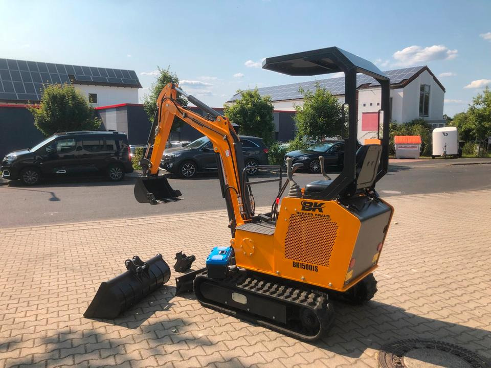 Minibagger BK1500JS *INKL.19% MWST*BERGER KRAUS*KUBOTA *JOYST*SCHAUFELPAKET* - حفارة مصغرة: صور 4 Minibagger BK1500JS *INKL.19% MWST*BERGER KRAUS*KUBOTA *JOYST*SCHAUFELPAKET* - حفارة مصغرة: صور 4