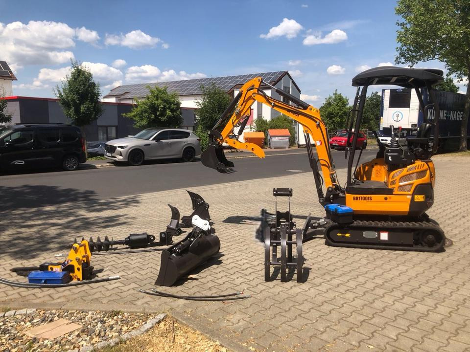 Minibagger BK1700JS inkl. Zubehörpaket Groß *INKL.19% MWST*BERGER KRAUS*KUBOTA*JOYST*SOFORT! - حفارة مصغرة: صور 3 Minibagger BK1700JS inkl. Zubehörpaket Groß *INKL.19% MWST*BERGER KRAUS*KUBOTA*JOYST*SOFORT! - حفارة مصغرة: صور 3