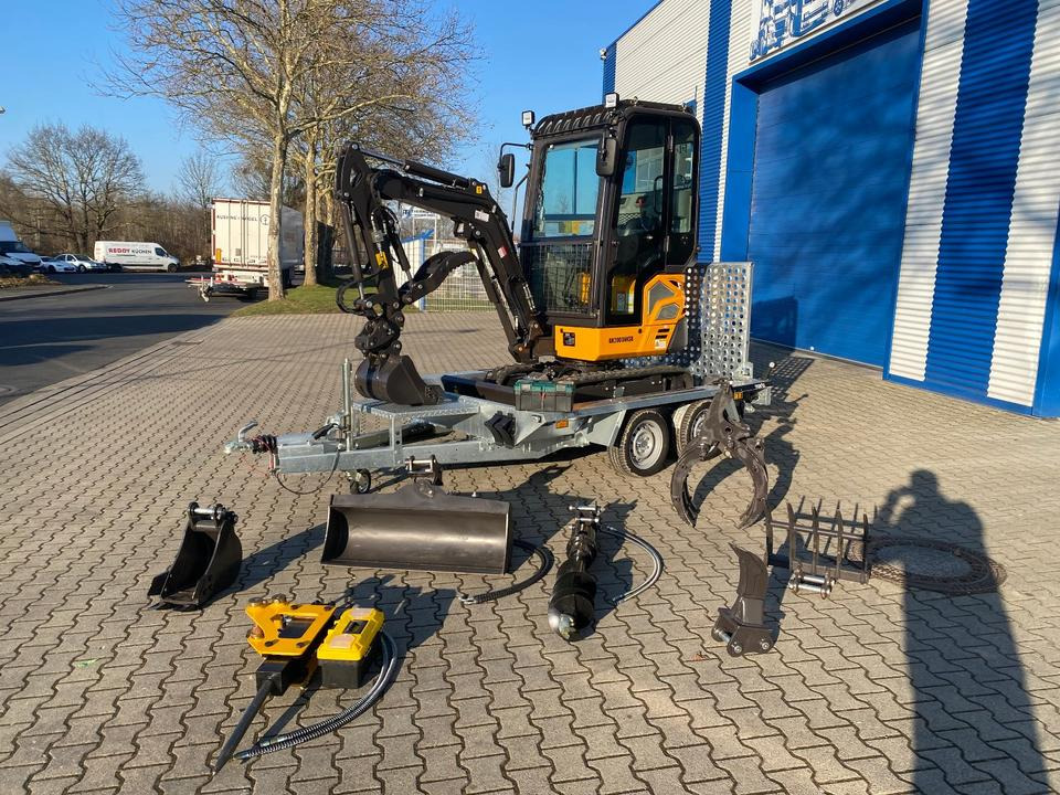 Minibagger BK2000NKSR + Tieflader + Zubehör *INKL.19% MWST*BERGER KRAUS*KUBOTA* KLIMA*SCHWENKARM*VERSTELLFAHRWERK* - حفارة مصغرة: صور 1 Minibagger BK2000NKSR + Tieflader + Zubehör *INKL.19% MWST*BERGER KRAUS*KUBOTA* KLIMA*SCHWENKARM*VERSTELLFAHRWERK* - حفارة مصغرة: صور 1