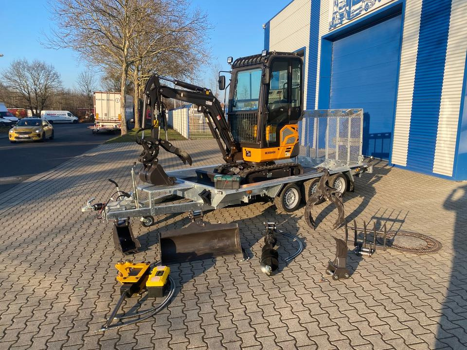 Minibagger BK2000NKSR + Tieflader + Zubehör *INKL.19% MWST*BERGER KRAUS*KUBOTA* KLIMA*SCHWENKARM*VERSTELLFAHRWERK* - حفارة مصغرة: صور 1 Minibagger BK2000NKSR + Tieflader + Zubehör *INKL.19% MWST*BERGER KRAUS*KUBOTA* KLIMA*SCHWENKARM*VERSTELLFAHRWERK* - حفارة مصغرة: صور 1