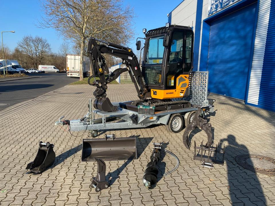 Minibagger BK2000NKSR + Tieflader + Zubehör *INKL.19% MWST*BERGER KRAUS*KUBOTA* KLIMA*SCHWENKARM*VERSTELLFAHRWERK* - حفارة مصغرة: صور 1 Minibagger BK2000NKSR + Tieflader + Zubehör *INKL.19% MWST*BERGER KRAUS*KUBOTA* KLIMA*SCHWENKARM*VERSTELLFAHRWERK* - حفارة مصغرة: صور 1