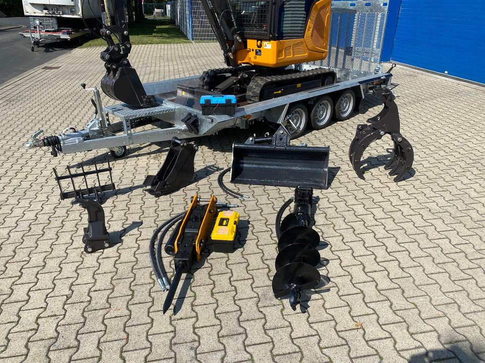 Minibagger BK2800ASR + Tieflader + Zubehör *INKL.19% MWST*BERGER KRAUS*KUBOTA*SCHWENKARM* VERSTELLFAHRWERK*KLIMA* - حفارة مصغرة: صور 3 Minibagger BK2800ASR + Tieflader + Zubehör *INKL.19% MWST*BERGER KRAUS*KUBOTA*SCHWENKARM* VERSTELLFAHRWERK*KLIMA* - حفارة مصغرة: صور 3