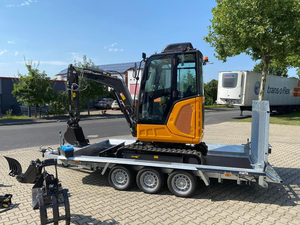 Minibagger BK2800ASR + Tieflader + Zubehör *INKL.19% MWST*BERGER KRAUS*KUBOTA*SCHWENKARM* VERSTELLFAHRWERK*KLIMA* - حفارة مصغرة: صور 5 Minibagger BK2800ASR + Tieflader + Zubehör *INKL.19% MWST*BERGER KRAUS*KUBOTA*SCHWENKARM* VERSTELLFAHRWERK*KLIMA* - حفارة مصغرة: صور 5