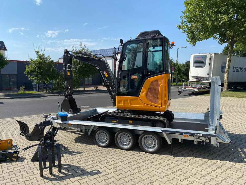 Minibagger BK2800ASR + Tieflader + Zubehör *INKL.19% MWST*BERGER KRAUS*KUBOTA*SCHWENKARM* VERSTELLFAHRWERK*KLIMA* - حفارة مصغرة: صور 4 Minibagger BK2800ASR + Tieflader + Zubehör *INKL.19% MWST*BERGER KRAUS*KUBOTA*SCHWENKARM* VERSTELLFAHRWERK*KLIMA* - حفارة مصغرة: صور 4