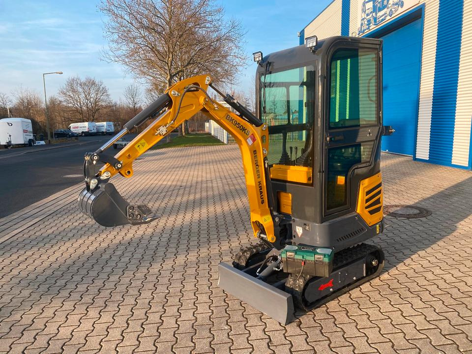Minibagger BK950KS *INKL.19% MWST*BERGER KRAUS*KABINE*SOFORT!* - حفارة مصغرة: صور 1 Minibagger BK950KS *INKL.19% MWST*BERGER KRAUS*KABINE*SOFORT!* - حفارة مصغرة: صور 1