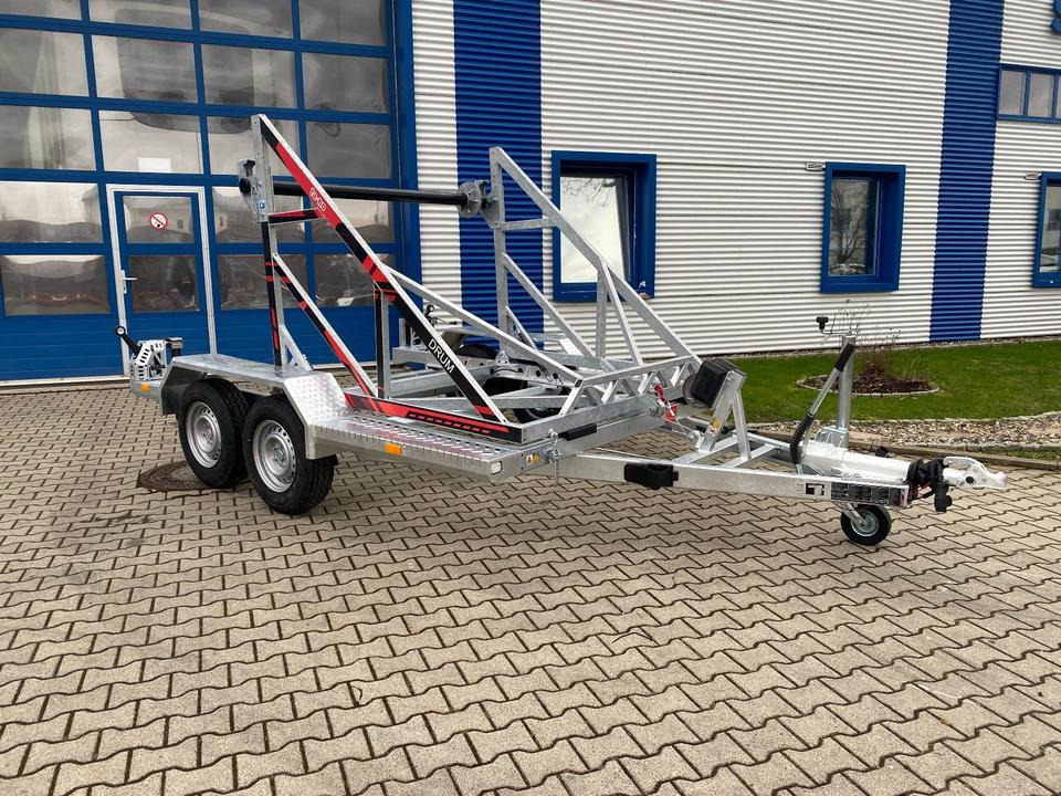 Vermietung / Kabelanhänger 2700KG / Nutzlast 2040KG / Kabeltrommel-Anhänger / Glasfaser/ 1 Woche - مقطورة بكرة الكابل: صور 3 Vermietung / Kabelanhänger 2700KG / Nutzlast 2040KG / Kabeltrommel-Anhänger / Glasfaser/ 1 Woche - مقطورة بكرة الكابل: صور 3