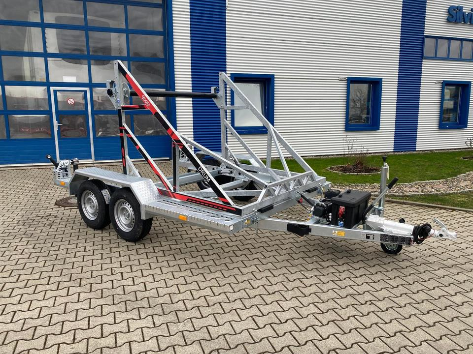 Vermietung / Kabelanhänger 3500KG E-Winde / Nutzlast 2749KG / Kabeltrommel-Anhänger / Glasfaser / 1 Woche - مقطورة بكرة الكابل: صور 3 Vermietung / Kabelanhänger 3500KG E-Winde / Nutzlast 2749KG / Kabeltrommel-Anhänger / Glasfaser / 1 Woche - مقطورة بكرة الكابل: صور 3