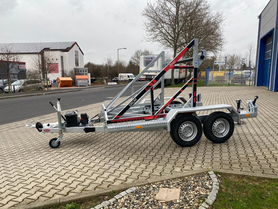 Vermietung / Kabelanhänger 3500KG E-Winde / Nutzlast 2749KG / Kabeltrommel-Anhänger / Glasfaser / 1 Woche - مقطورة بكرة الكابل: صور 4 Vermietung / Kabelanhänger 3500KG E-Winde / Nutzlast 2749KG / Kabeltrommel-Anhänger / Glasfaser / 1 Woche - مقطورة بكرة الكابل: صور 4
