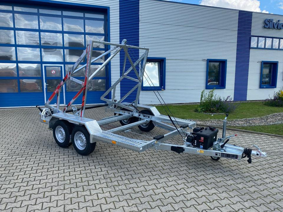 Vermietung / Kabelanhänger 3500KG E-Winde / Nutzlast 2749KG / Kabeltrommel-Anhänger / Glasfaser/ 3 Tage - مقطورة بكرة الكابل: صور 2 Vermietung / Kabelanhänger 3500KG E-Winde / Nutzlast 2749KG / Kabeltrommel-Anhänger / Glasfaser/ 3 Tage - مقطورة بكرة الكابل: صور 2