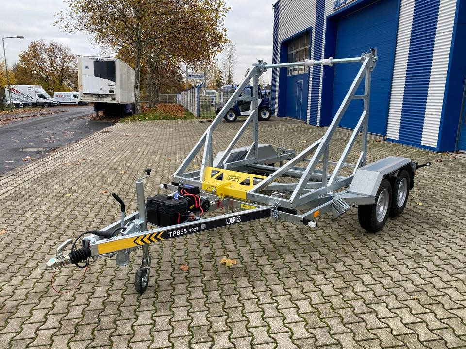 Vermietung / Kabelanhänger 3500KG E-Winde / Nutzlast 2825KG / Kabeltrommel-Anhänger / Glasfaser/ 3 Tage - مقطورة بكرة الكابل: صور 3 Vermietung / Kabelanhänger 3500KG E-Winde / Nutzlast 2825KG / Kabeltrommel-Anhänger / Glasfaser/ 3 Tage - مقطورة بكرة الكابل: صور 3