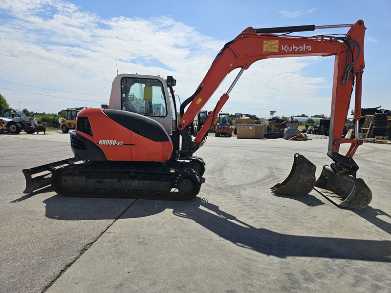 KUBOTA KX080-3 - حفارة مصغرة: صور 5 KUBOTA KX080-3 - حفارة مصغرة: صور 5