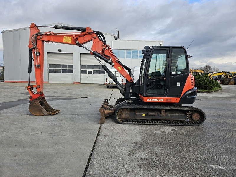 KUBOTA KX080-4a - حفارة مصغرة: صور 1 KUBOTA KX080-4a - حفارة مصغرة: صور 1